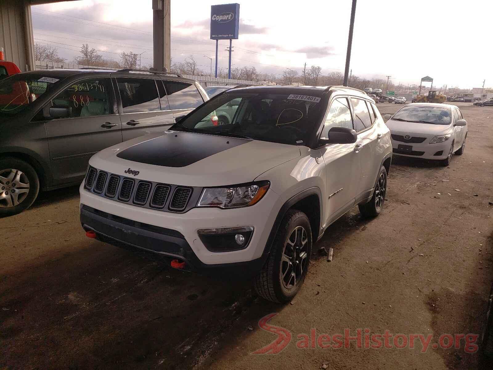 3C4NJDDB9KT622527 2019 JEEP COMPASS