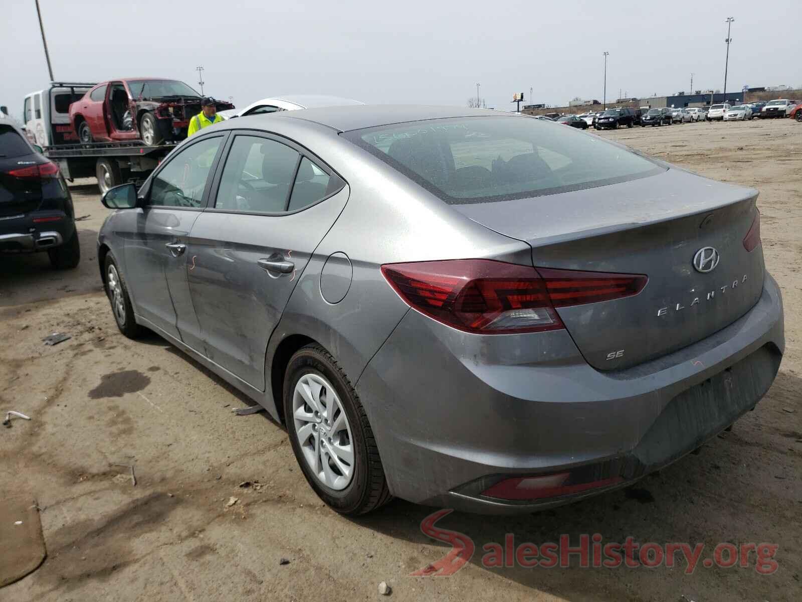 5NPD74LF7KH466969 2019 HYUNDAI ELANTRA