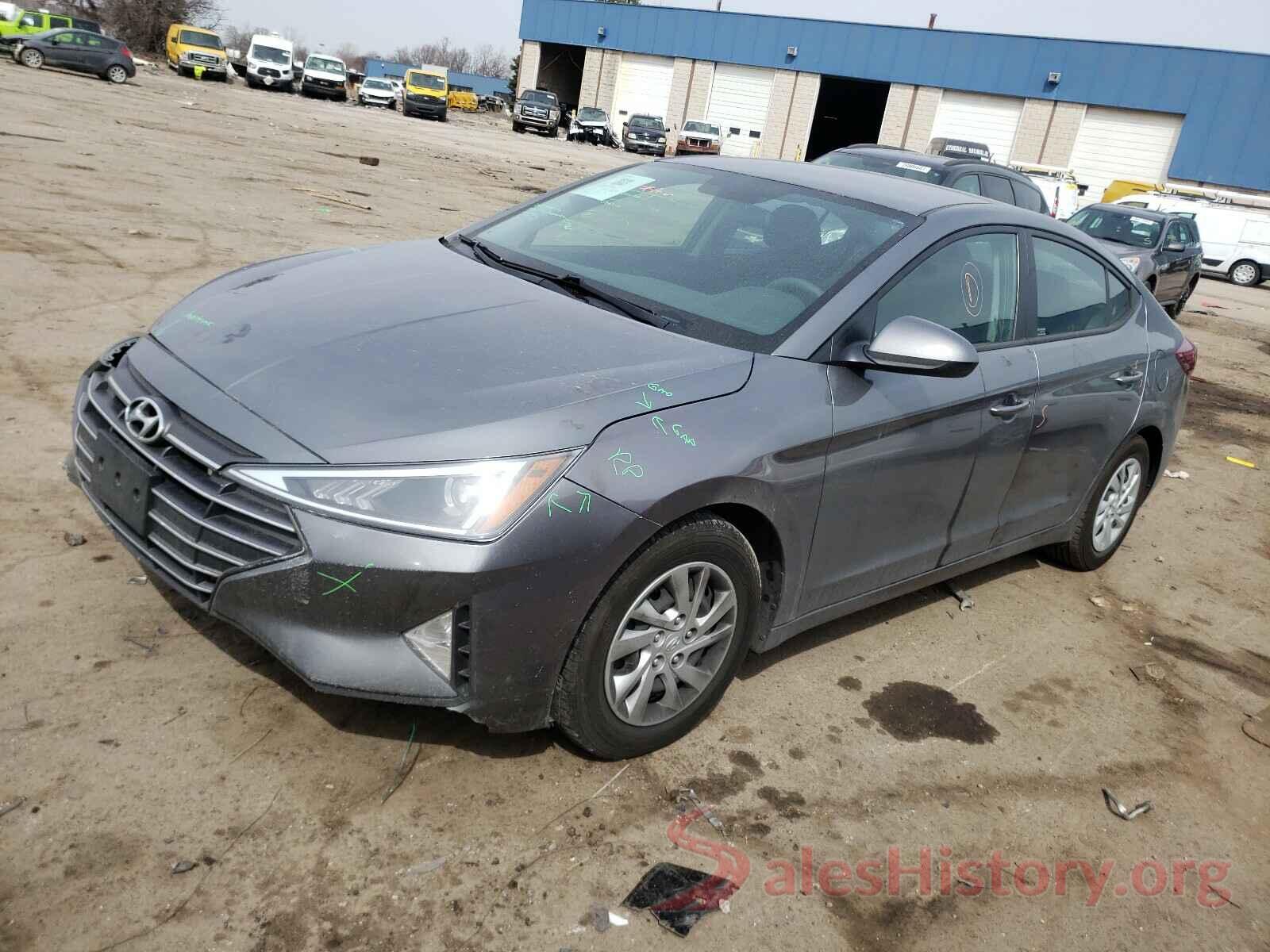 5NPD74LF7KH466969 2019 HYUNDAI ELANTRA