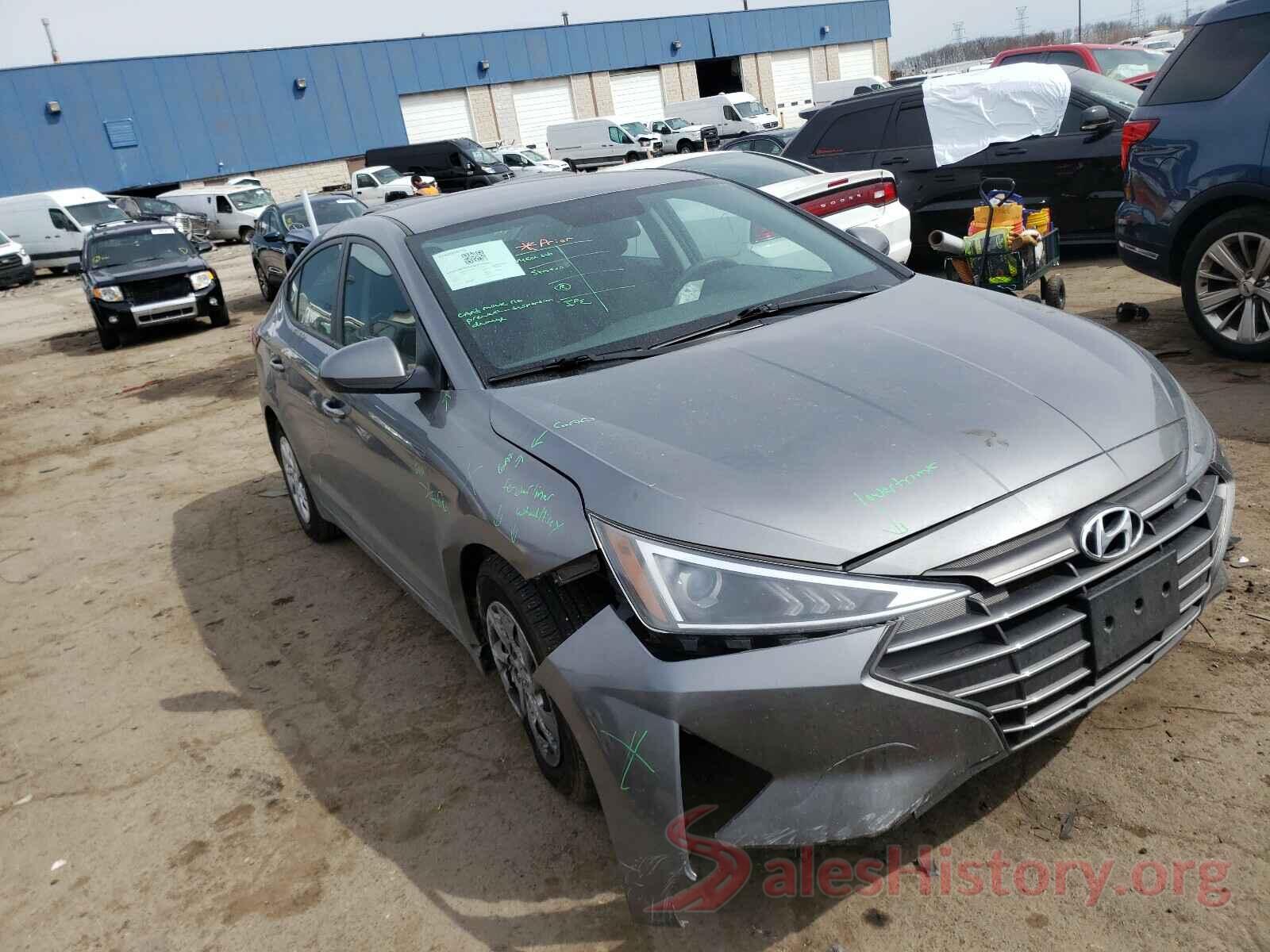 5NPD74LF7KH466969 2019 HYUNDAI ELANTRA