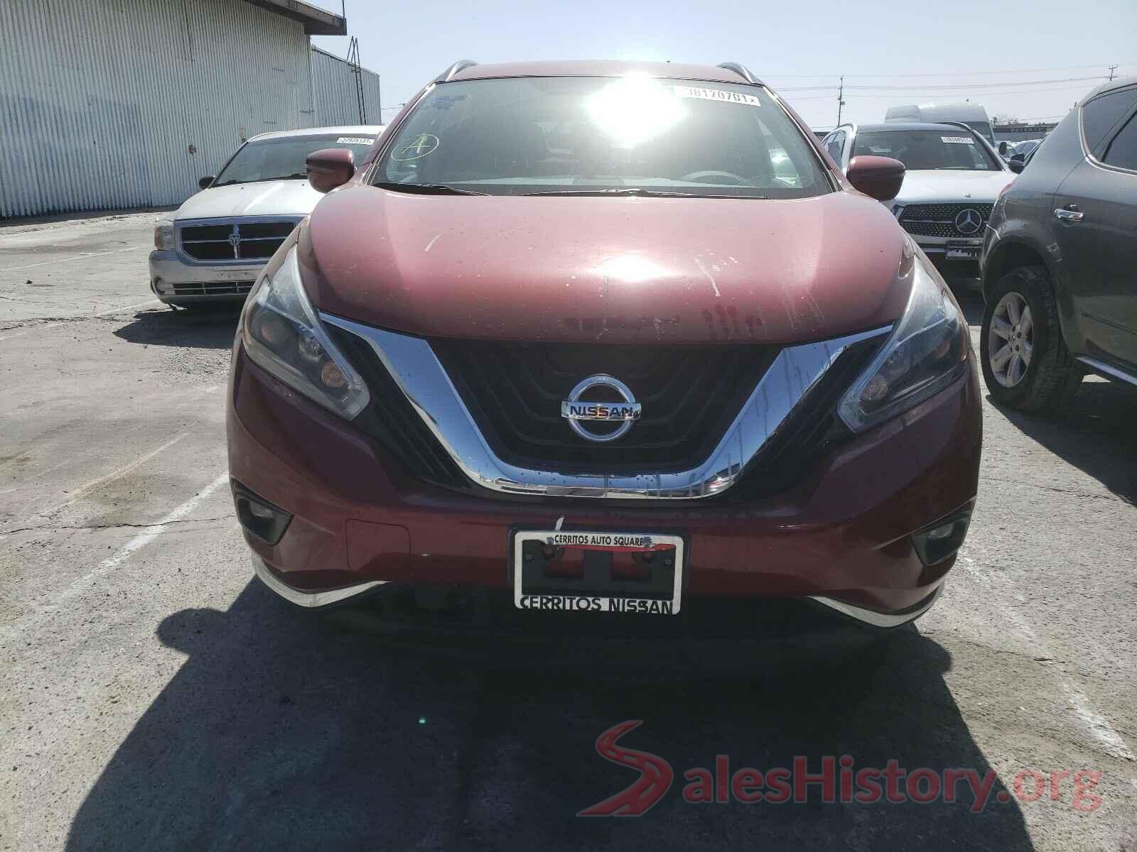 5N1AZ2MG6JN117305 2018 NISSAN MURANO