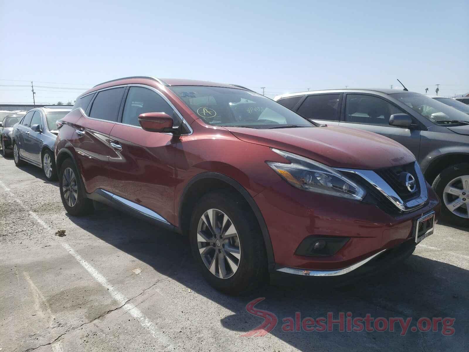 5N1AZ2MG6JN117305 2018 NISSAN MURANO