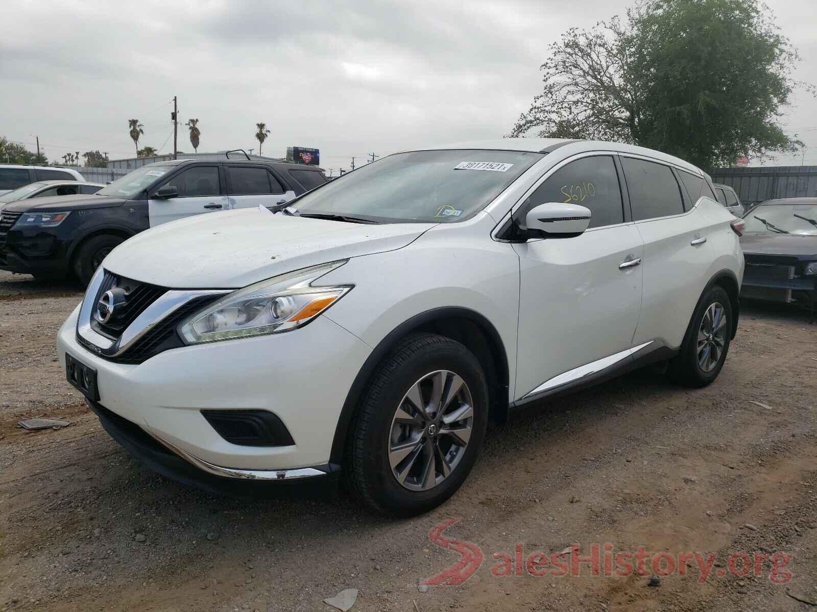 5N1AZ2MGXGN143687 2016 NISSAN MURANO