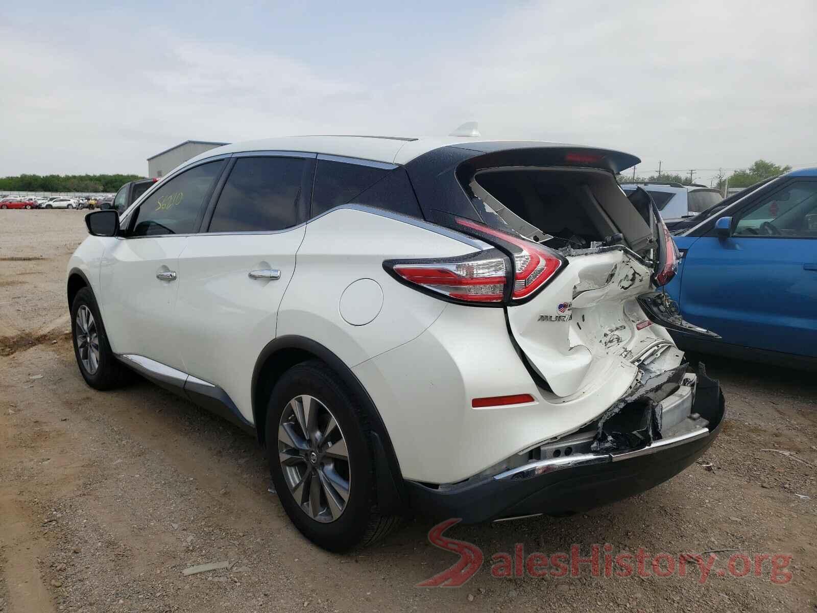 5N1AZ2MGXGN143687 2016 NISSAN MURANO