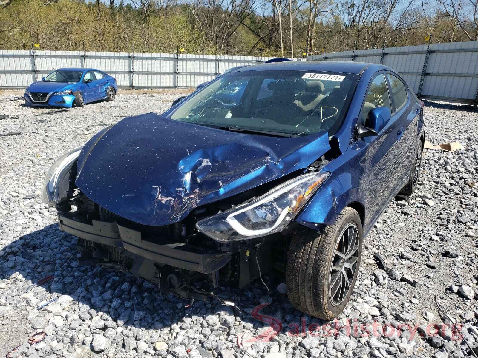 5NPDH4AE6GH759597 2016 HYUNDAI ELANTRA