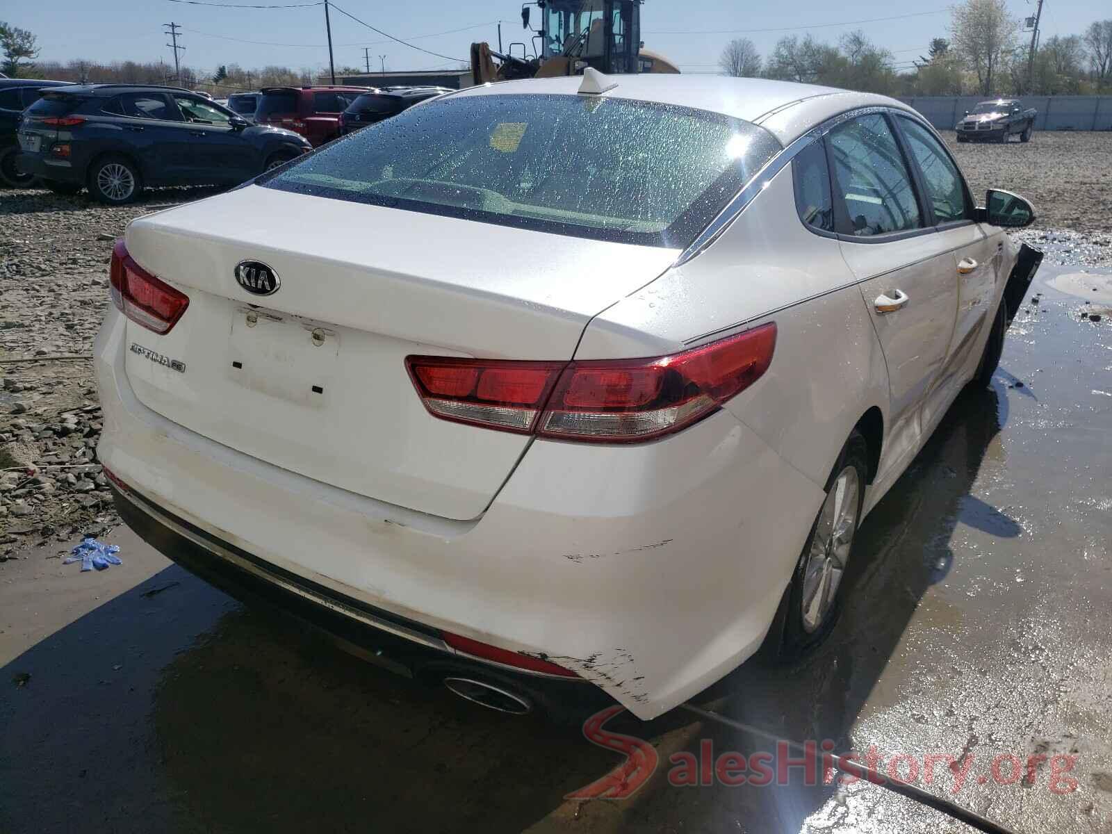 KNAGT4L31G5090949 2016 KIA OPTIMA