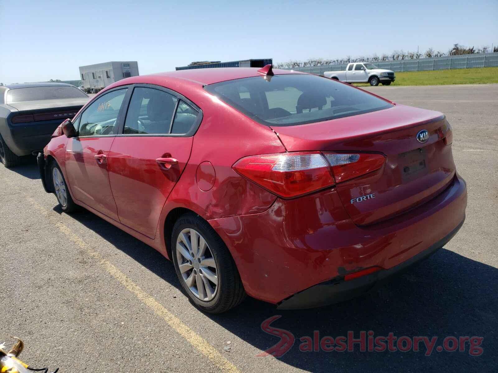 KNAFX4A60G5508768 2016 KIA FORTE