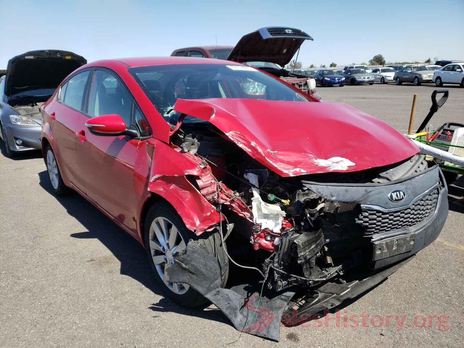 KNAFX4A60G5508768 2016 KIA FORTE