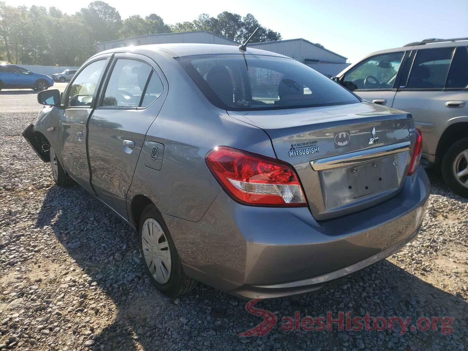 ML32F3FJXHHF19617 2017 MITSUBISHI MIRAGE