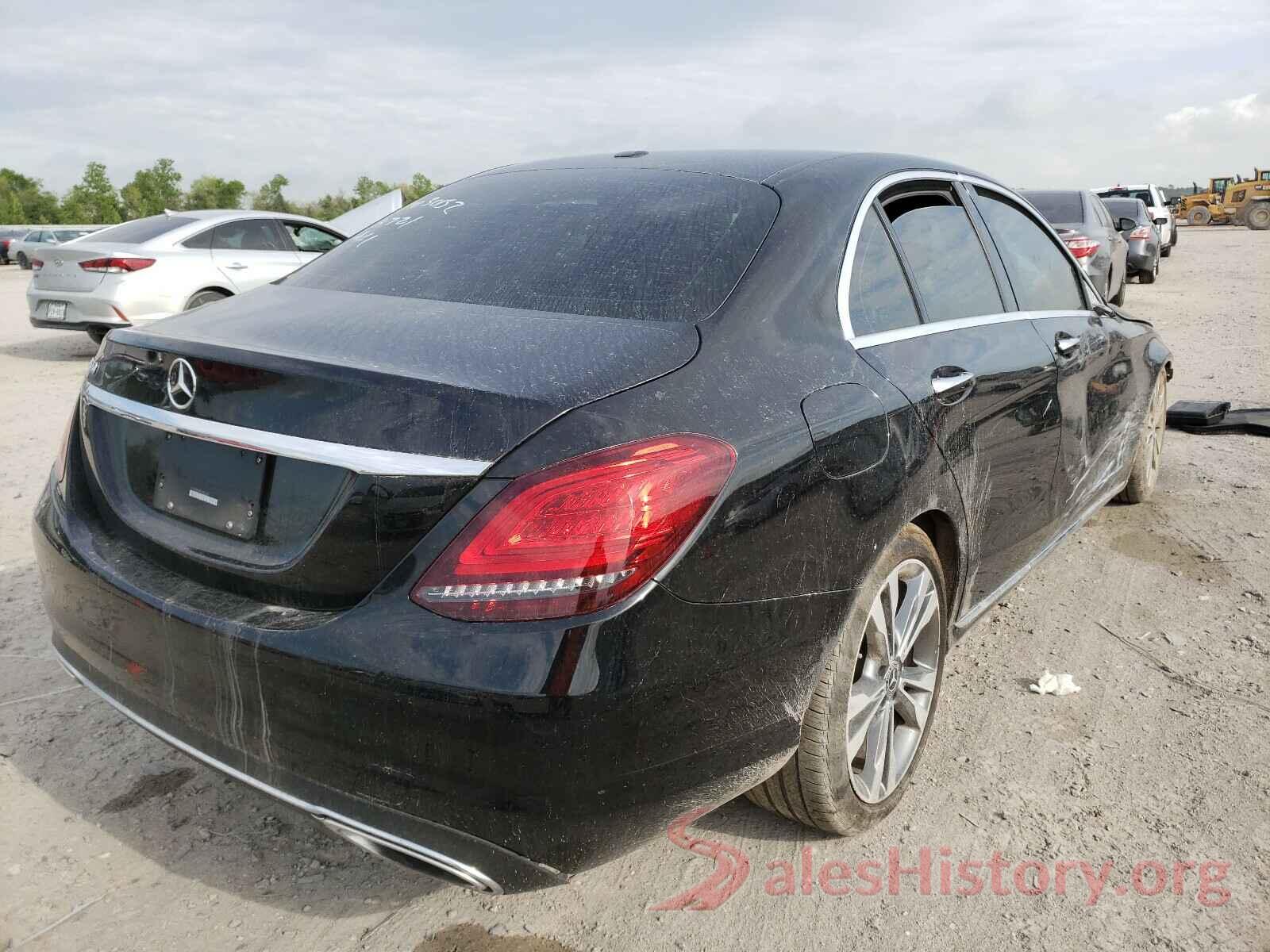 55SWF8DB0KU306363 2019 MERCEDES-BENZ C CLASS