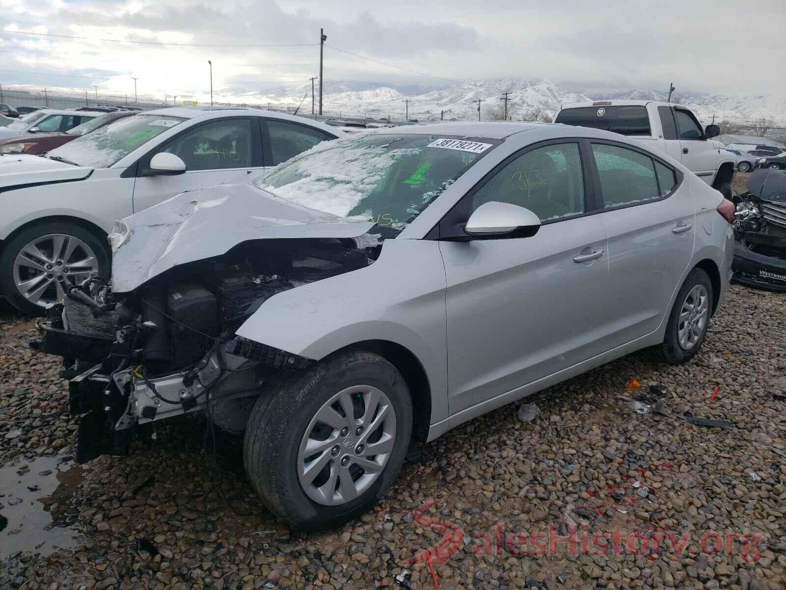 KMHD74LF1KU780585 2019 HYUNDAI ELANTRA