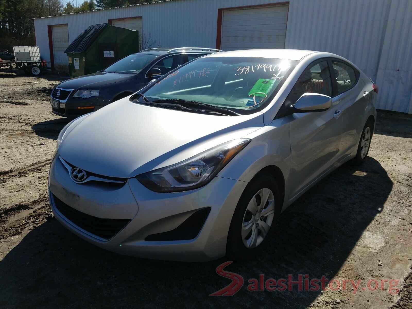 5NPDH4AE1GH731285 2016 HYUNDAI ELANTRA