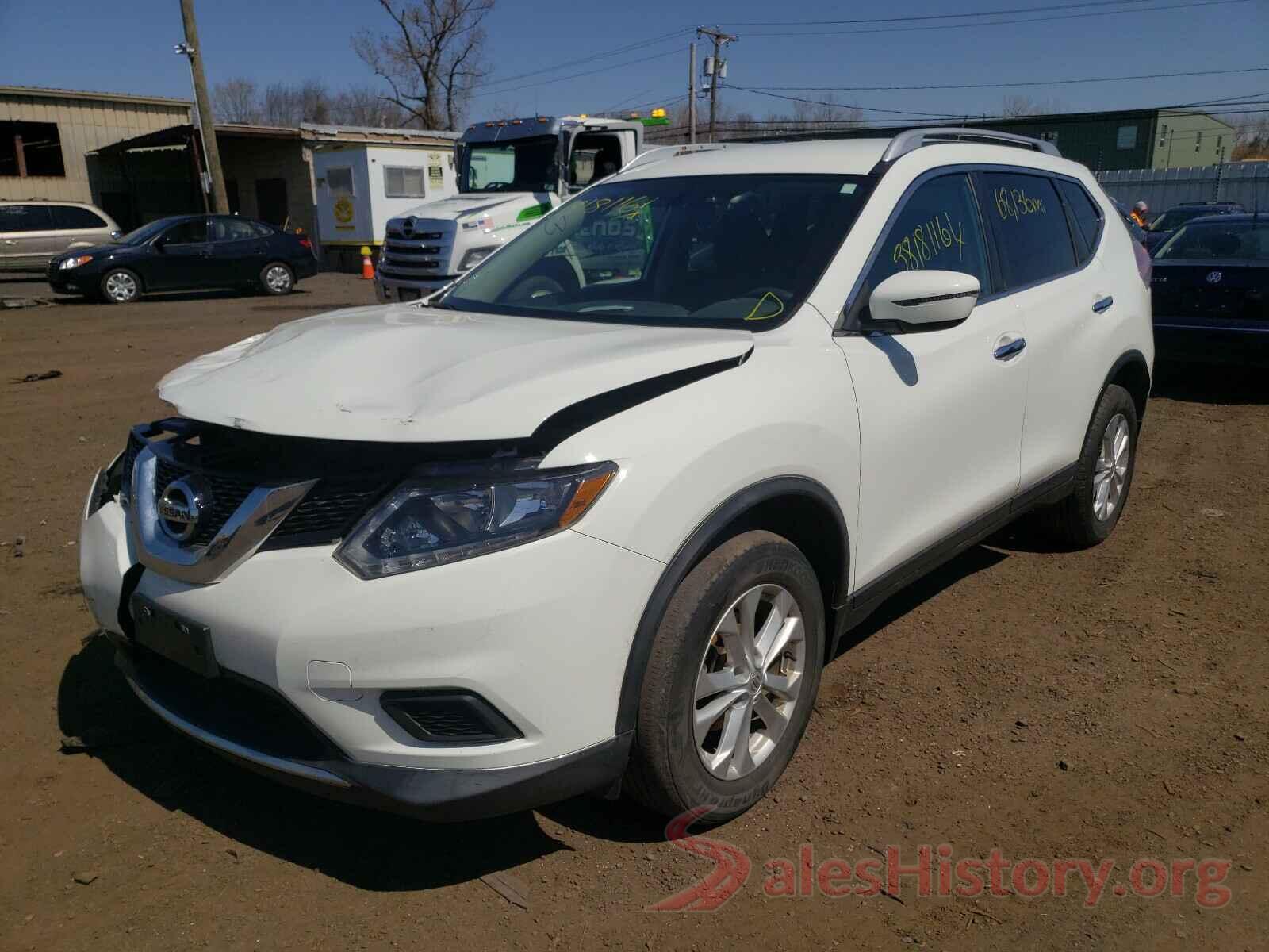 KNMAT2MVXGP709629 2016 NISSAN ROGUE