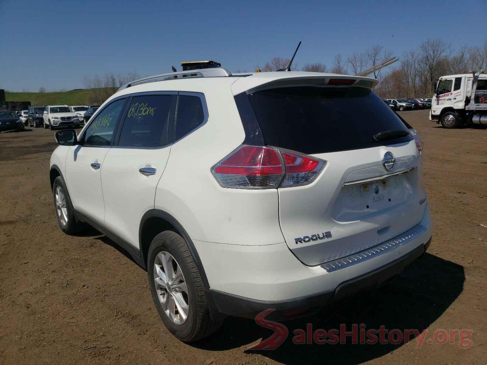 KNMAT2MVXGP709629 2016 NISSAN ROGUE