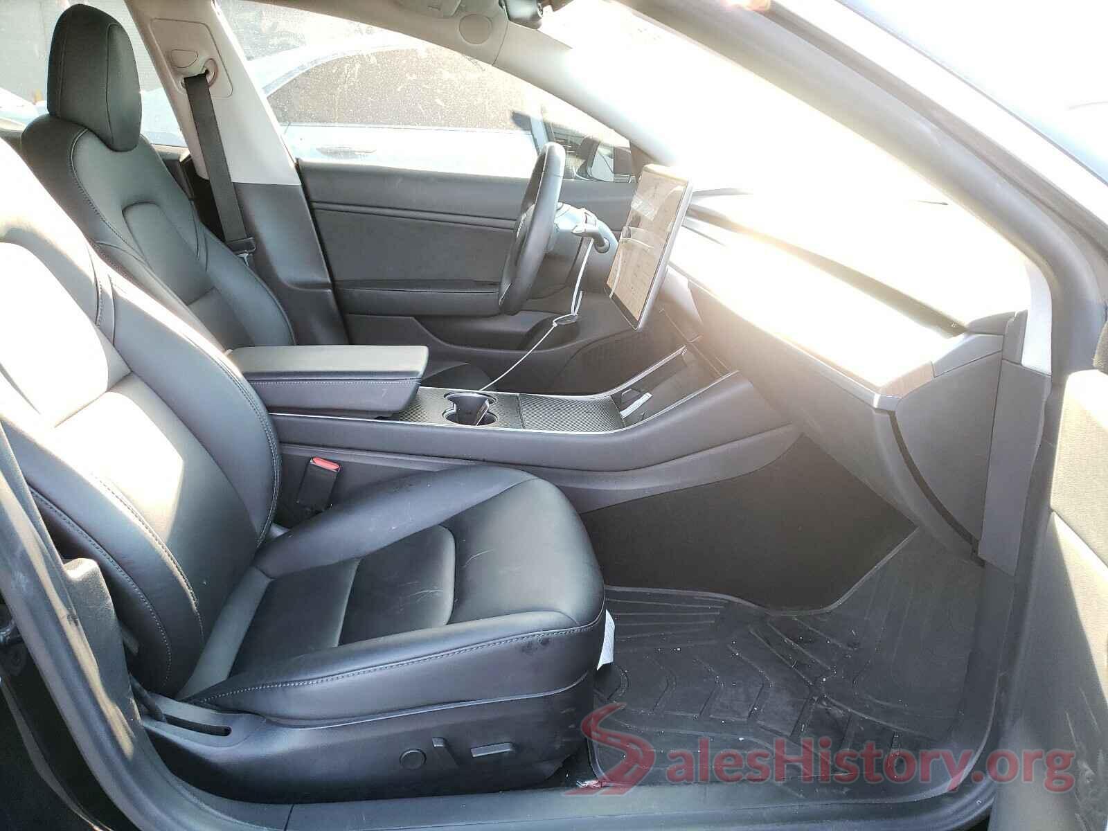 5YJ3E1EAXKF361908 2019 TESLA MODEL 3