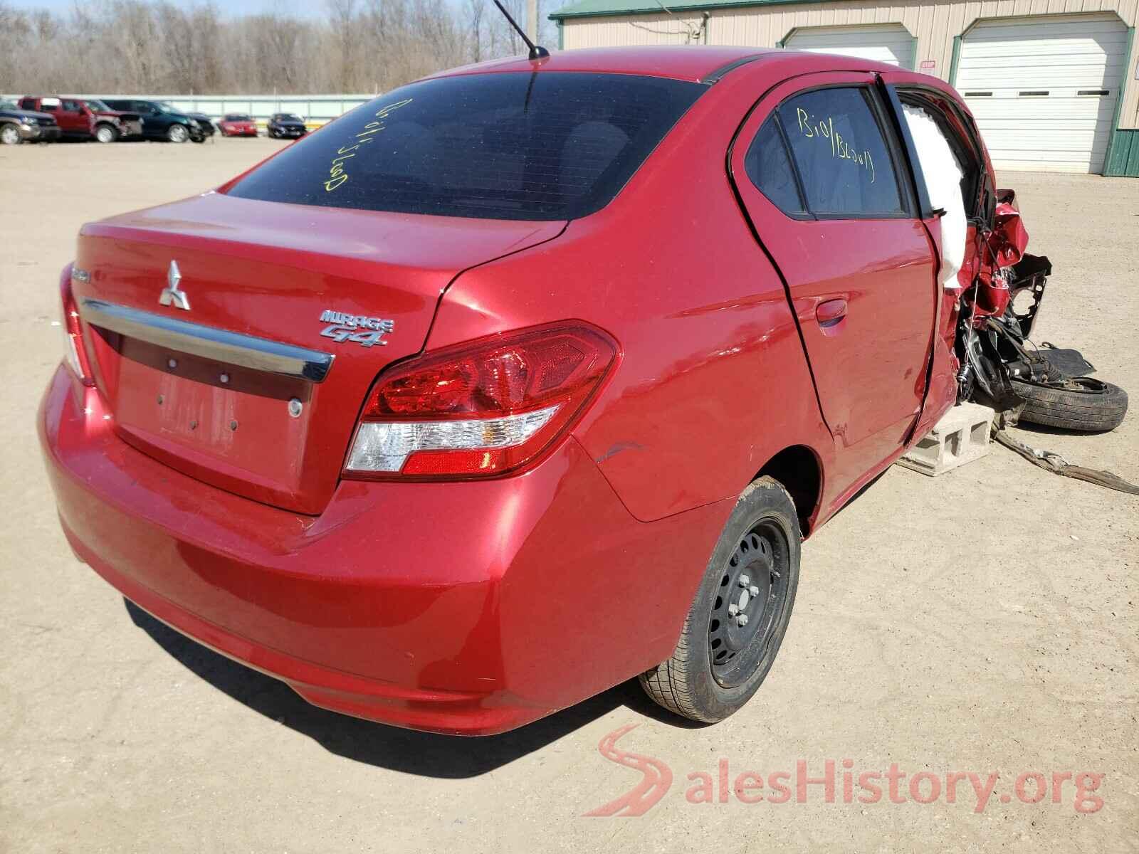 ML32F3FJ1HHF18646 2017 MITSUBISHI MIRAGE