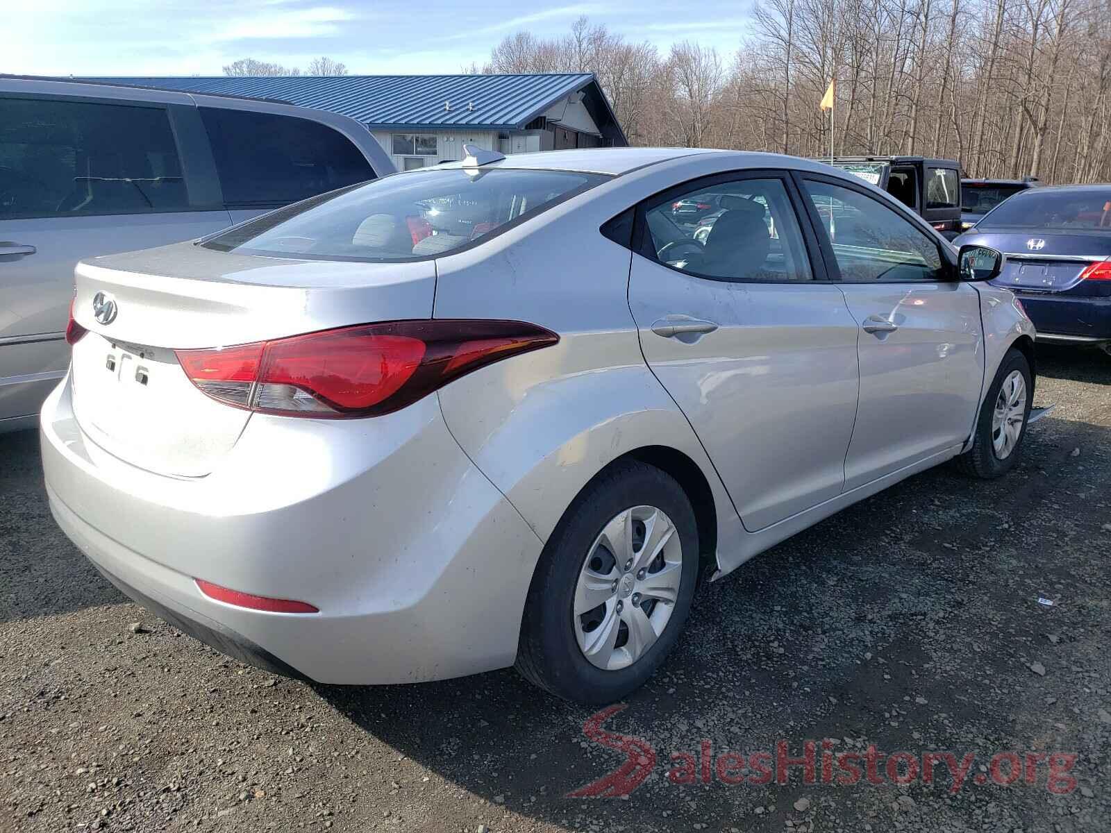 5NPDH4AE4GH785678 2016 HYUNDAI ELANTRA