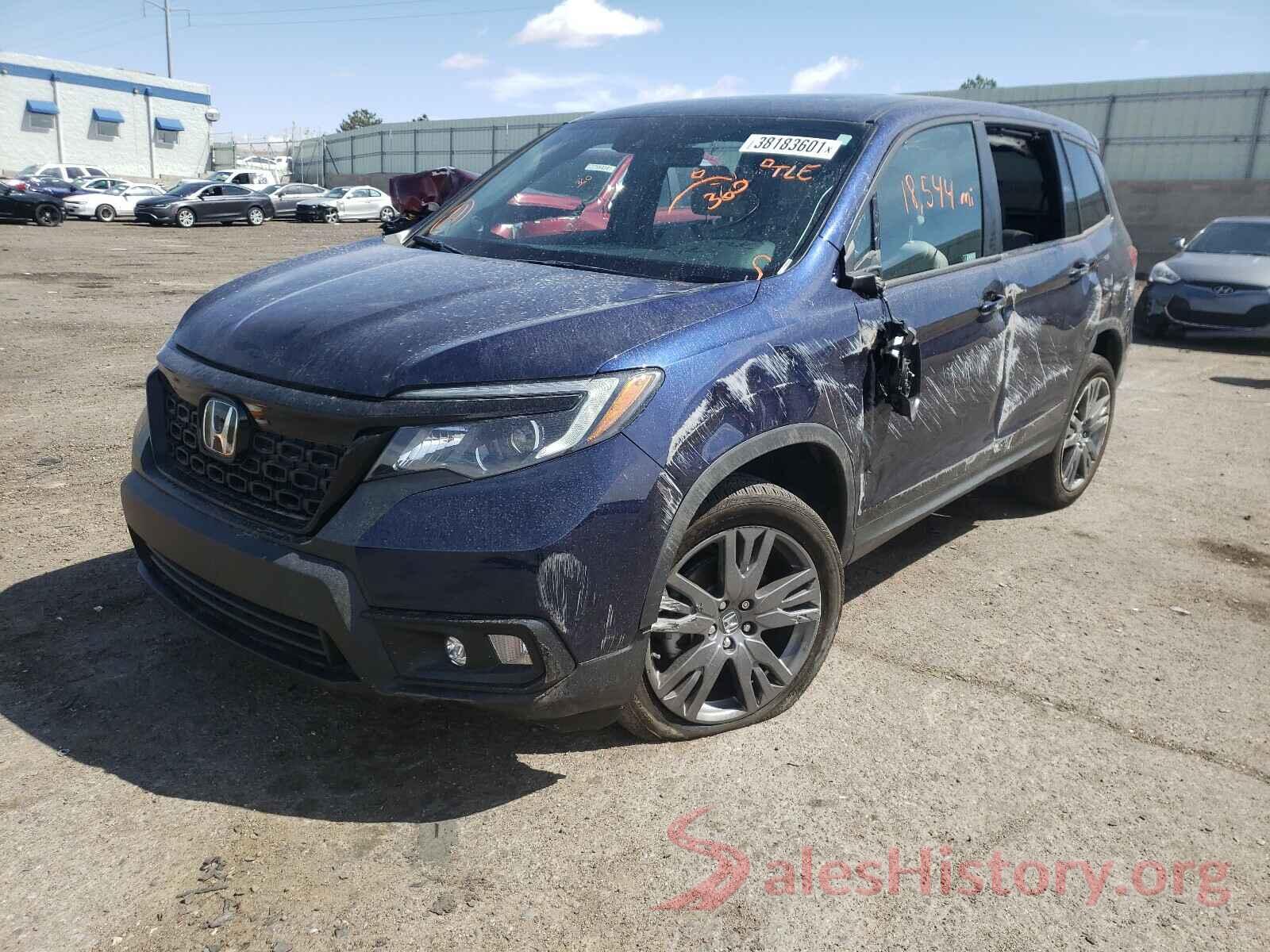 5FNYF8H56KB020094 2019 HONDA PASSPORT