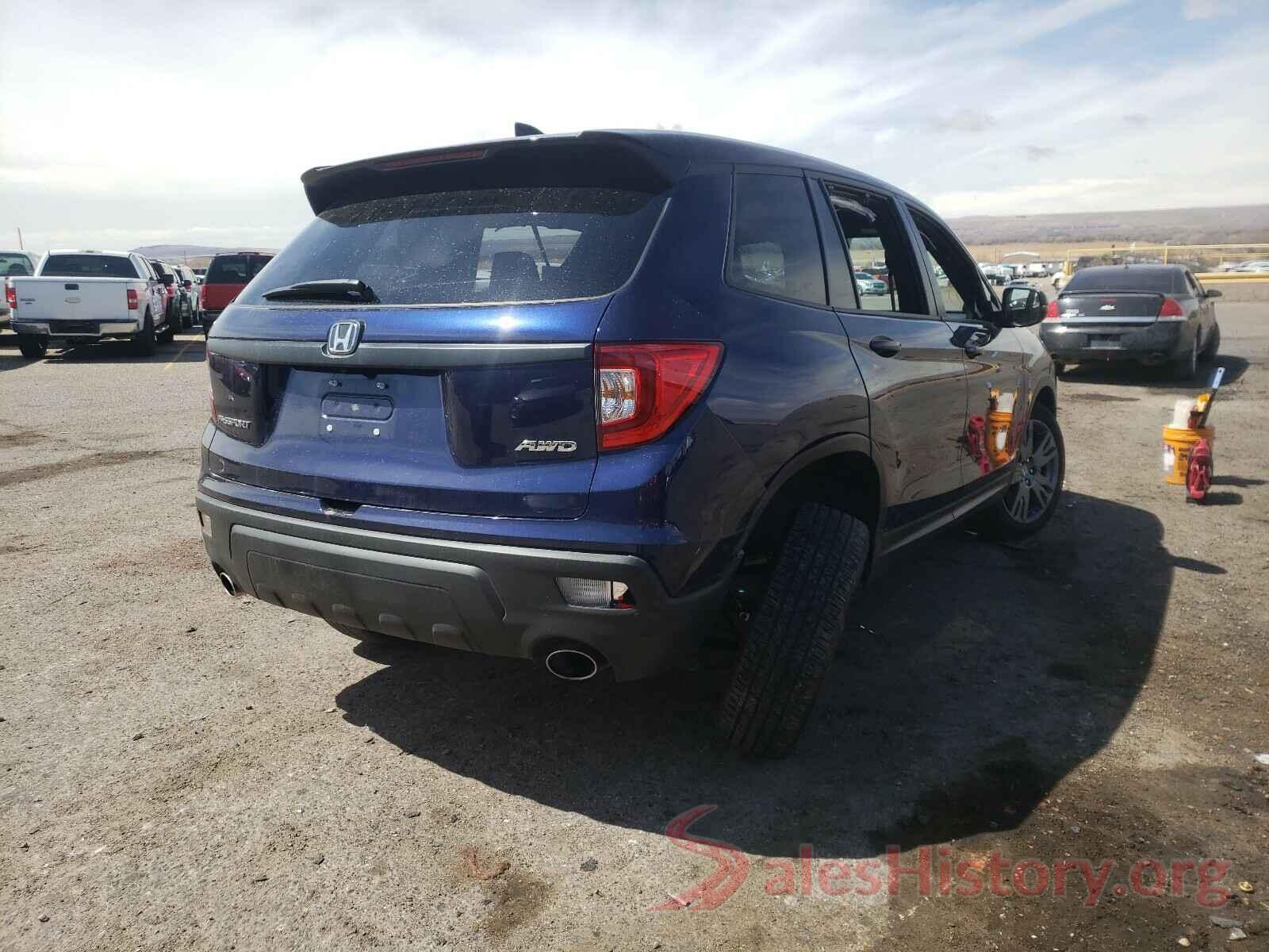 5FNYF8H56KB020094 2019 HONDA PASSPORT