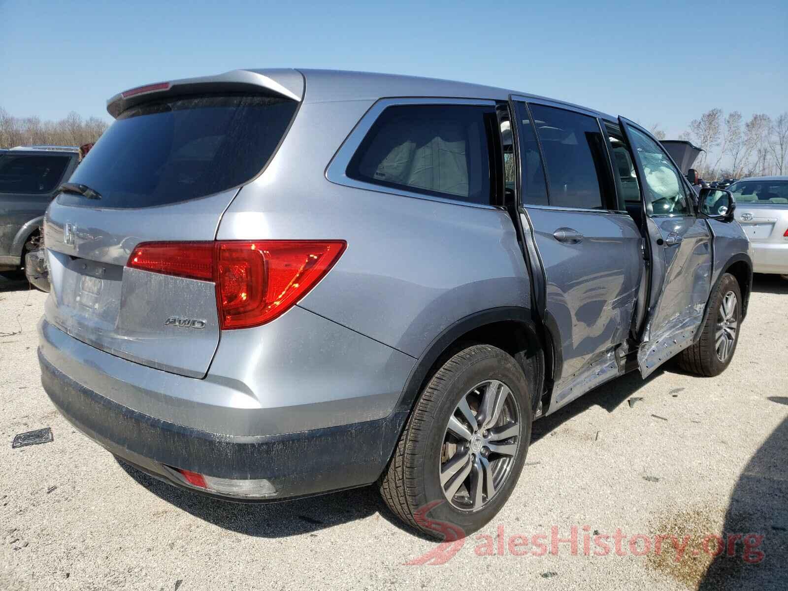 5FNYF6H55GB050019 2016 HONDA PILOT