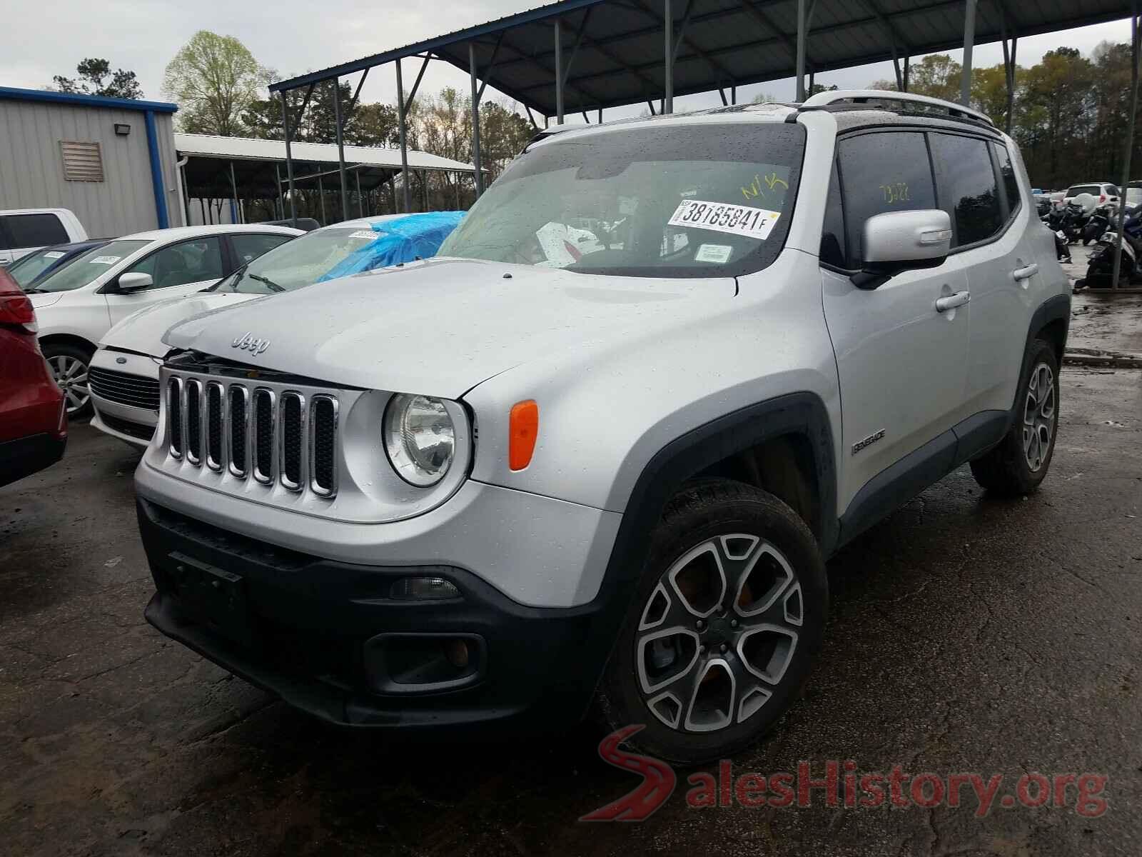 ZACCJADT1GPC85249 2016 JEEP RENEGADE