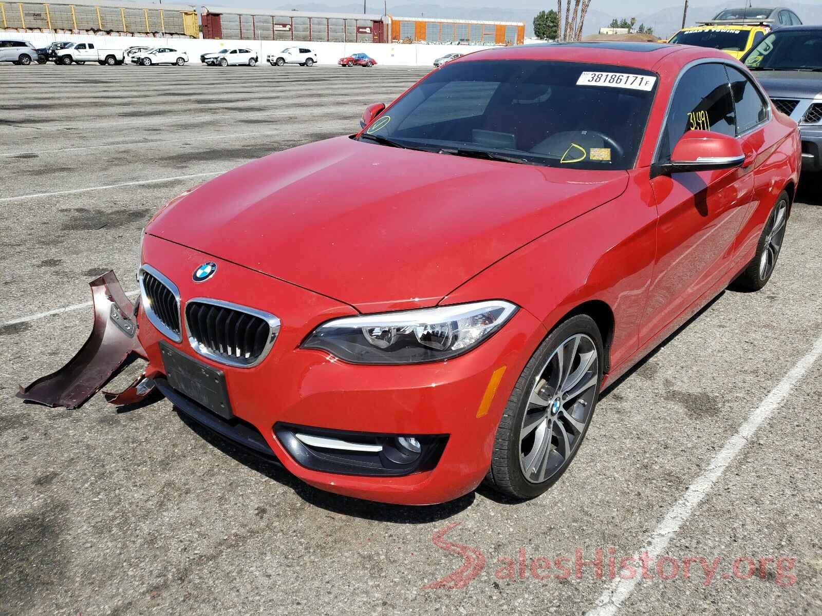 WBA1F9C54GV545563 2016 BMW 2 SERIES