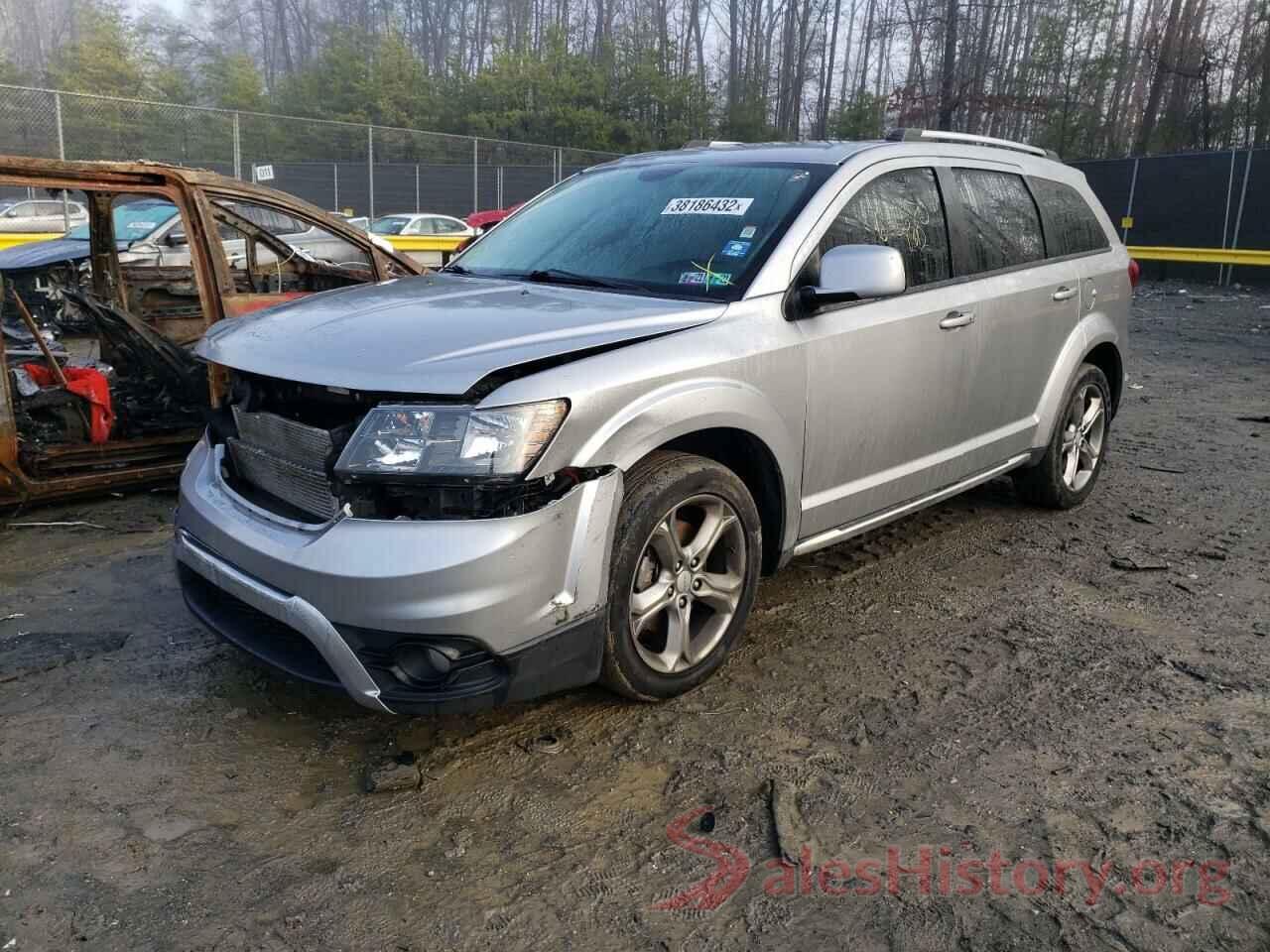 3C4PDCGB8HT556843 2017 DODGE JOURNEY