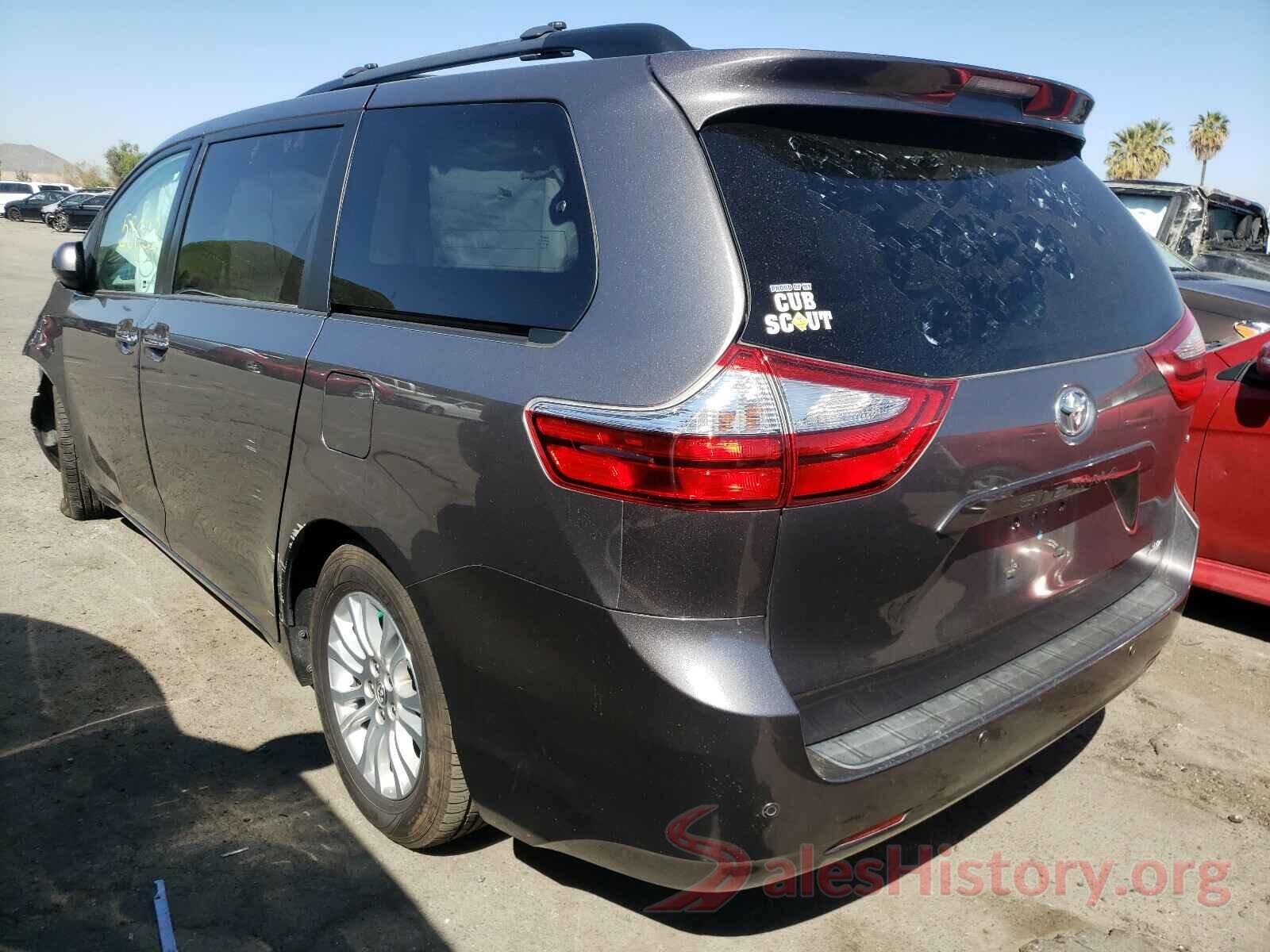 5TDYZ3DC4HS898108 2017 TOYOTA SIENNA