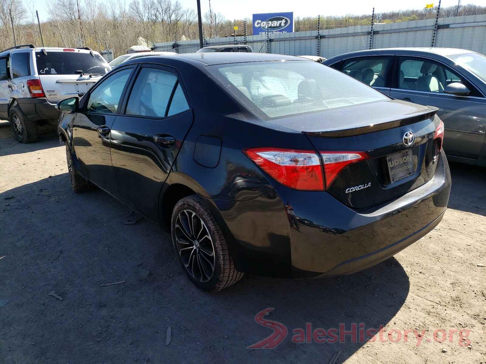 5YFBURHE2GP465560 2016 TOYOTA COROLLA