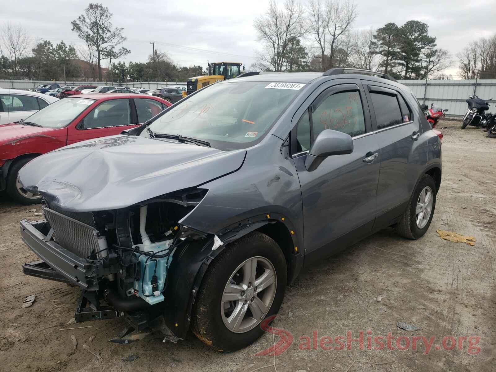 KL7CJLSB7KB876627 2019 CHEVROLET TRAX