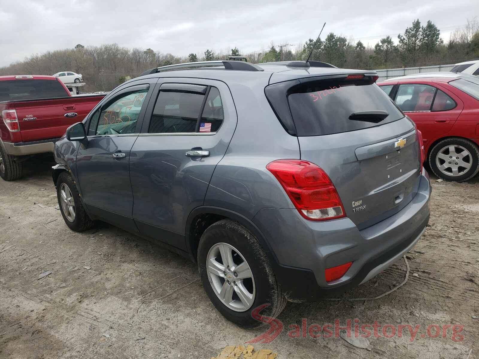 KL7CJLSB7KB876627 2019 CHEVROLET TRAX