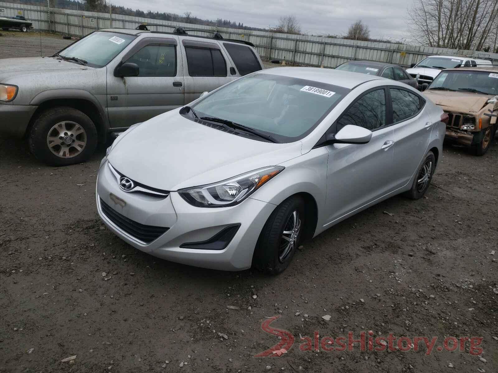 5NPDH4AE9GH768908 2016 HYUNDAI ELANTRA