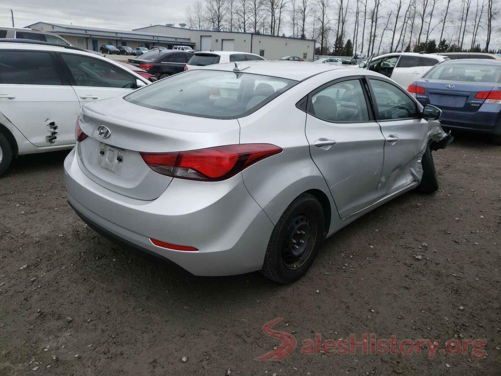 5NPDH4AE9GH768908 2016 HYUNDAI ELANTRA