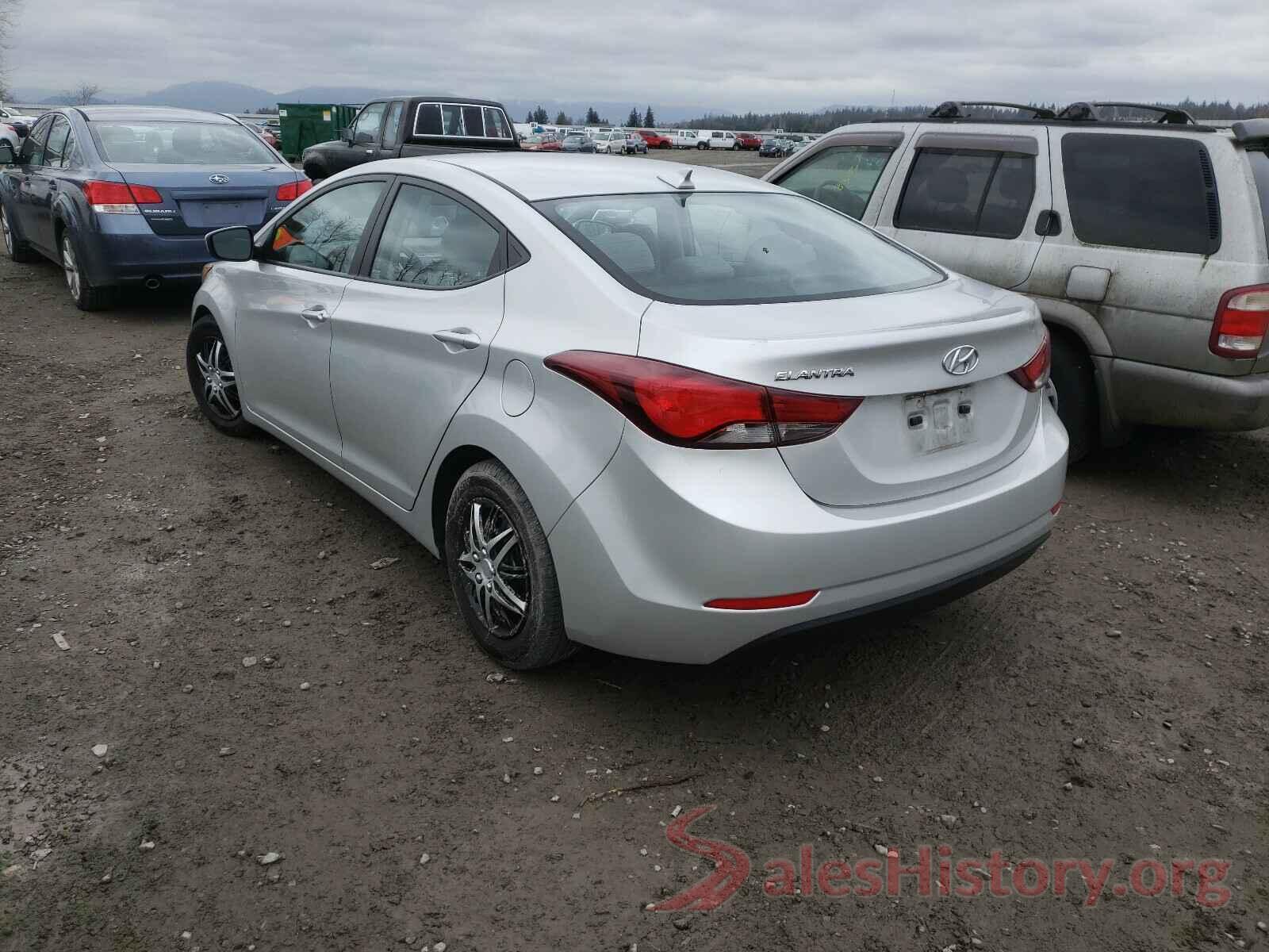 5NPDH4AE9GH768908 2016 HYUNDAI ELANTRA