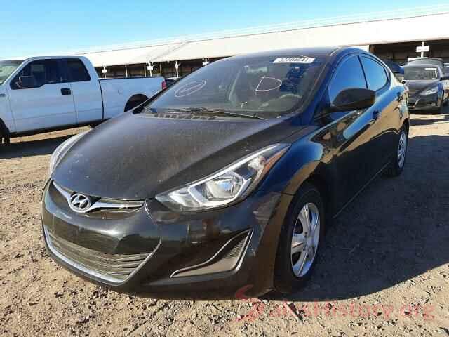 5NPDH4AEXGH783806 2016 HYUNDAI ELANTRA