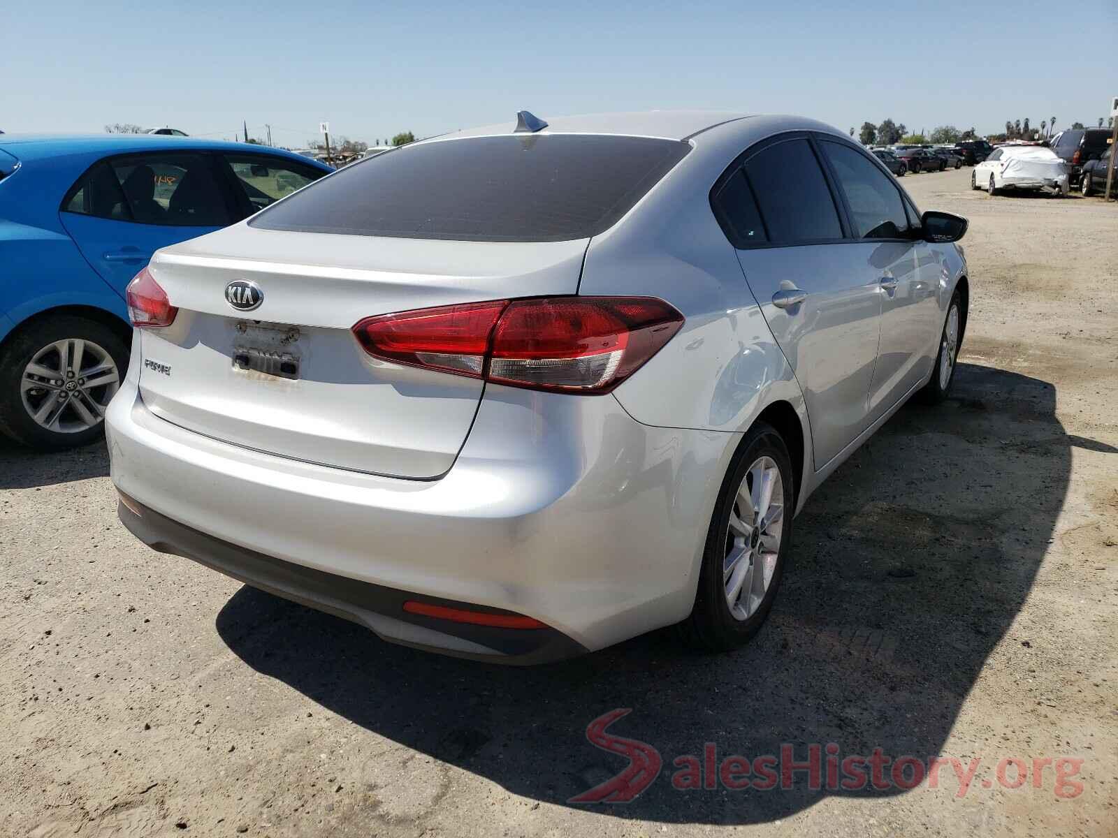 3KPFL4A71HE145054 2017 KIA FORTE