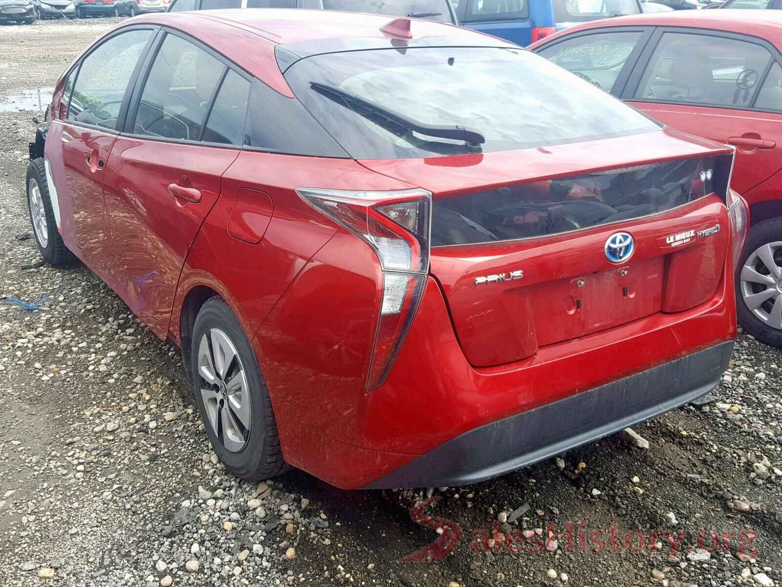 JTDKARFU9G3512305 2016 TOYOTA PRIUS