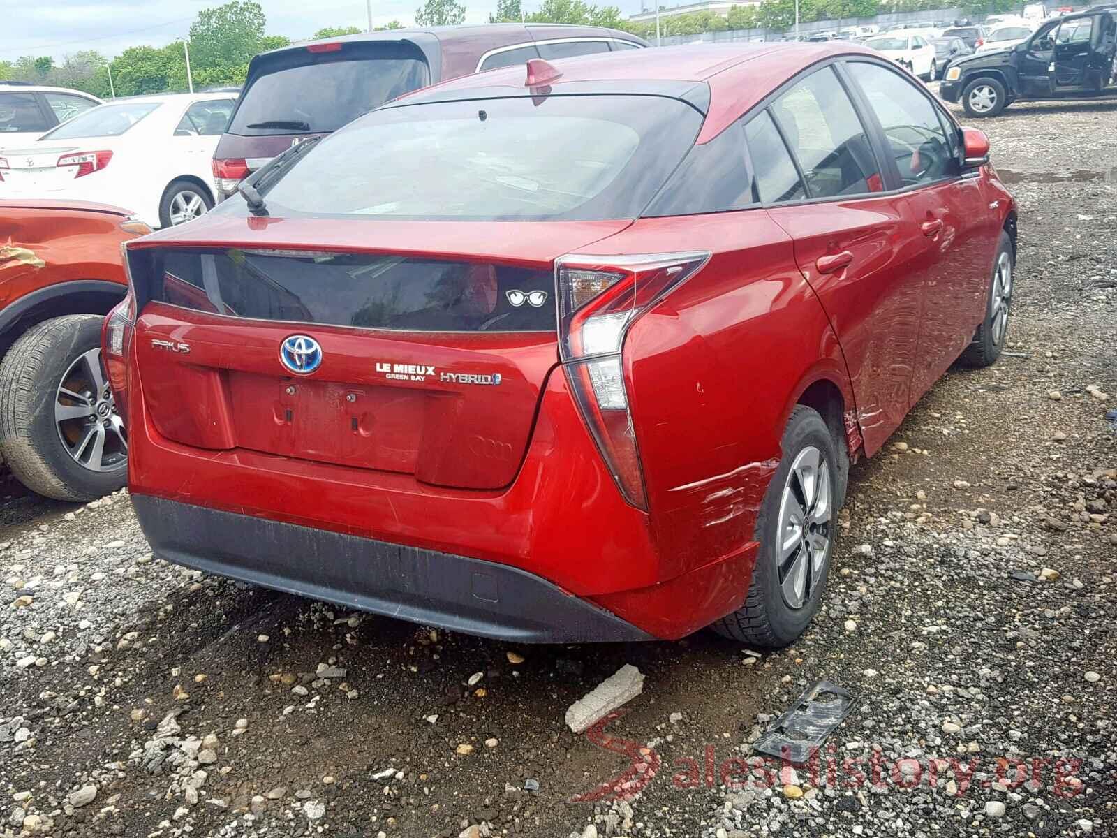 JTDKARFU9G3512305 2016 TOYOTA PRIUS