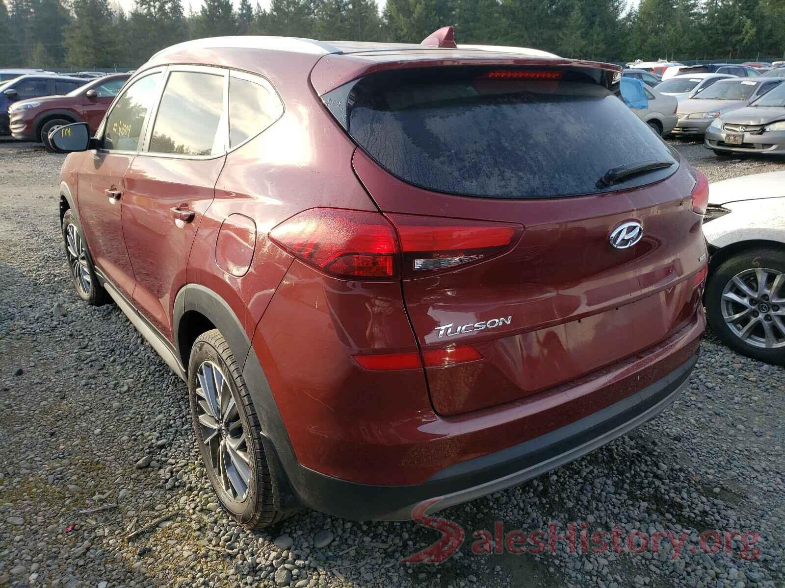 KM8J3CAL7KU845618 2019 HYUNDAI TUCSON