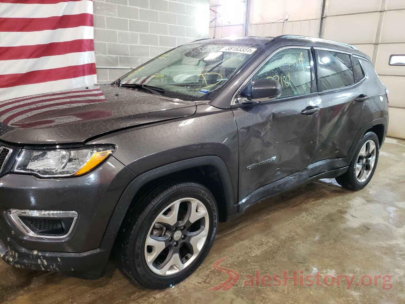 3C4NJCCB2KT659799 2019 JEEP COMPASS