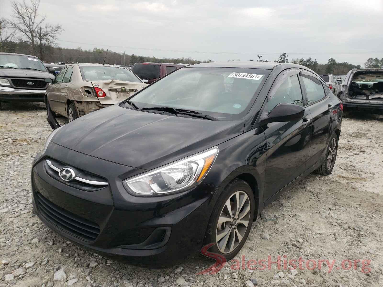 KMHCT4AE4HU373970 2017 HYUNDAI ACCENT