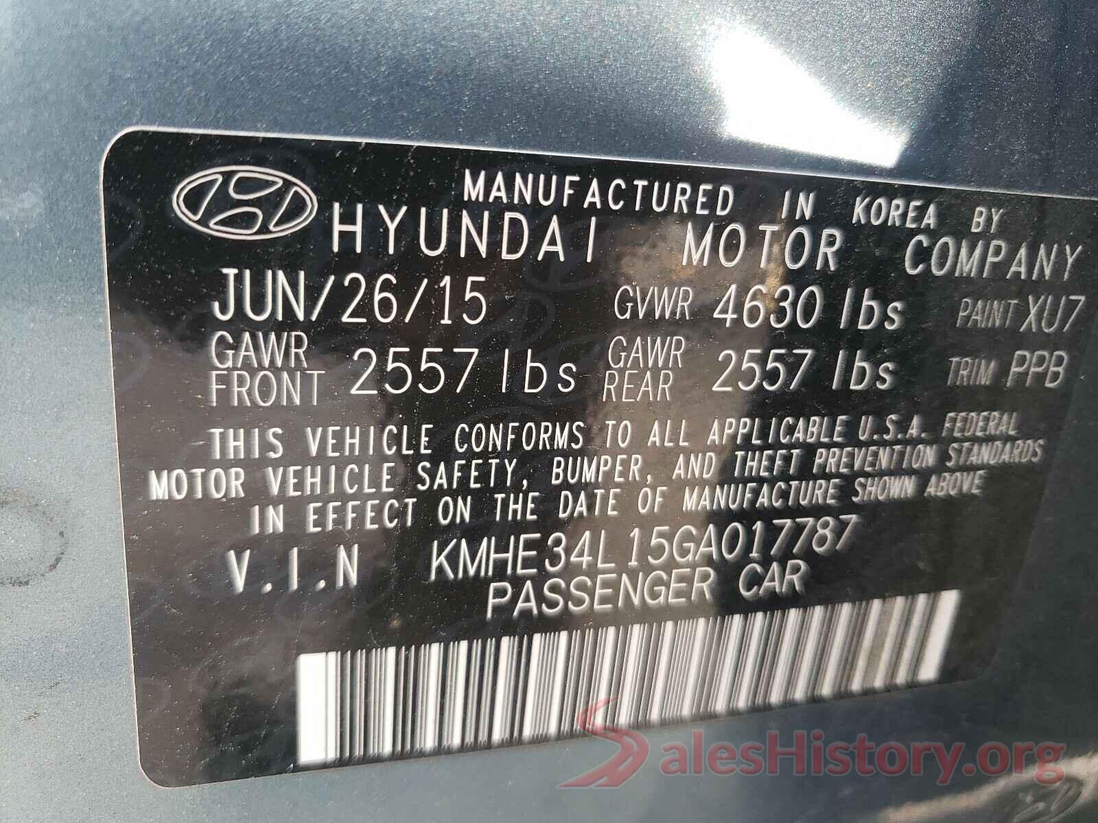 KMHE34L15GA017787 2016 HYUNDAI SONATA