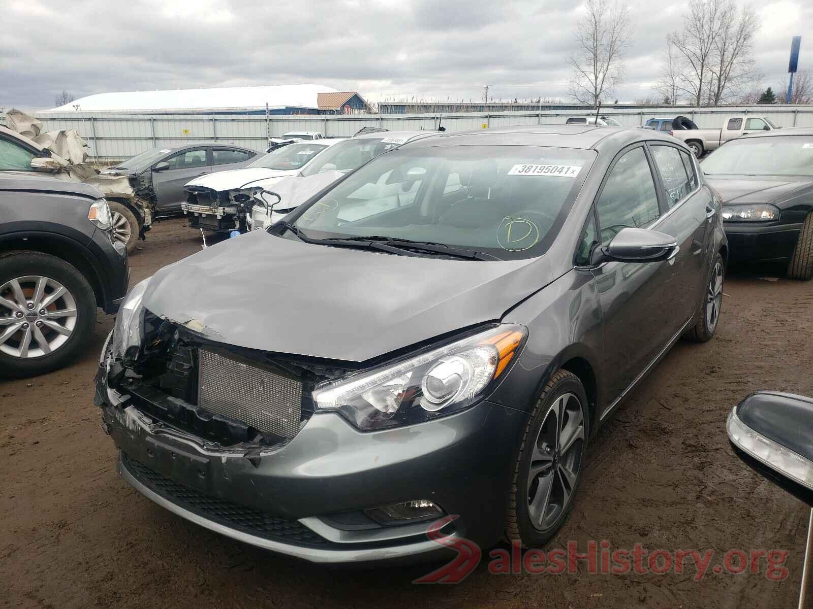 KNAFX5A85G5632915 2016 KIA FORTE