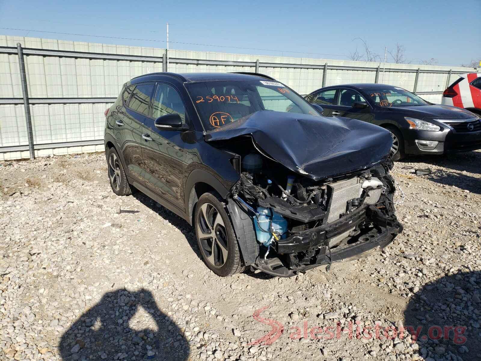 KM8J3CA21GU259074 2016 HYUNDAI TUCSON