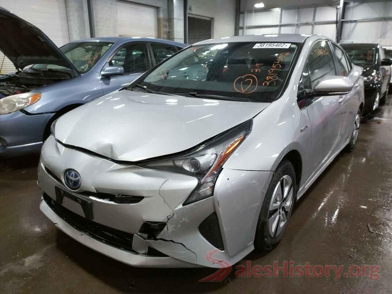 JTDKBRFU9J3058352 2018 TOYOTA PRIUS