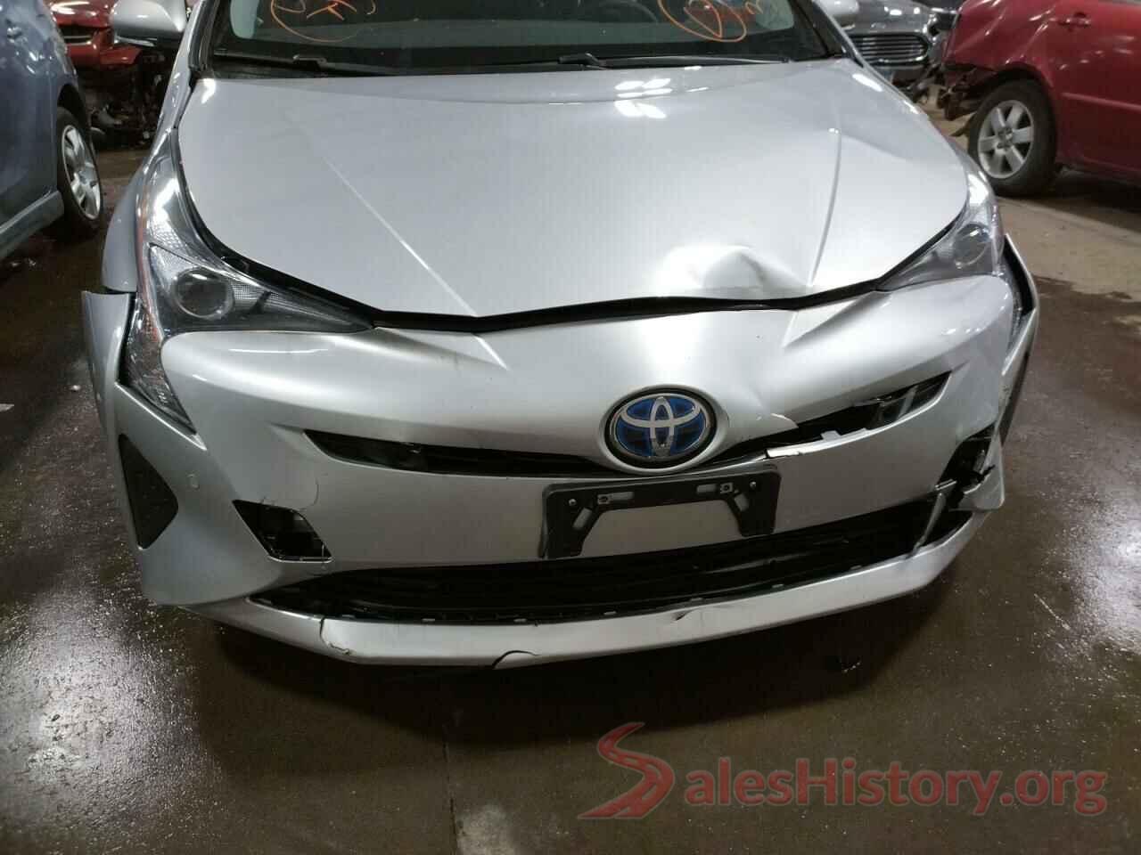 JTDKBRFU9J3058352 2018 TOYOTA PRIUS