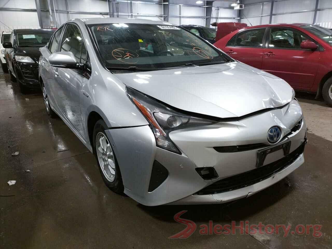 JTDKBRFU9J3058352 2018 TOYOTA PRIUS