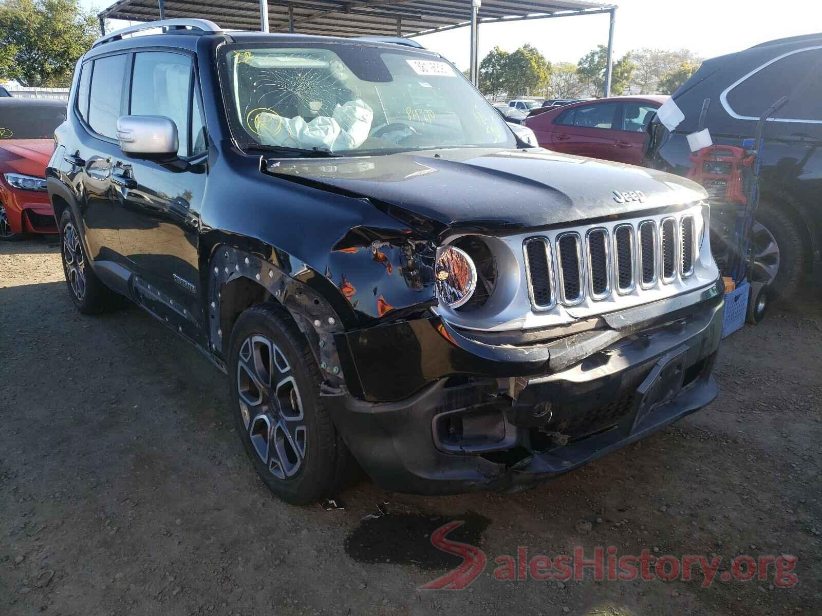 ZACCJADT5GPC47829 2016 JEEP RENEGADE