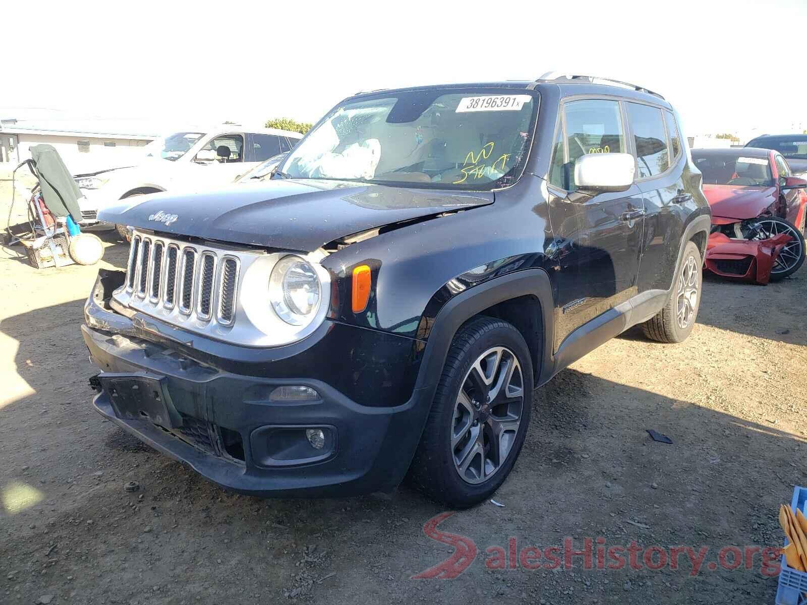 ZACCJADT5GPC47829 2016 JEEP RENEGADE