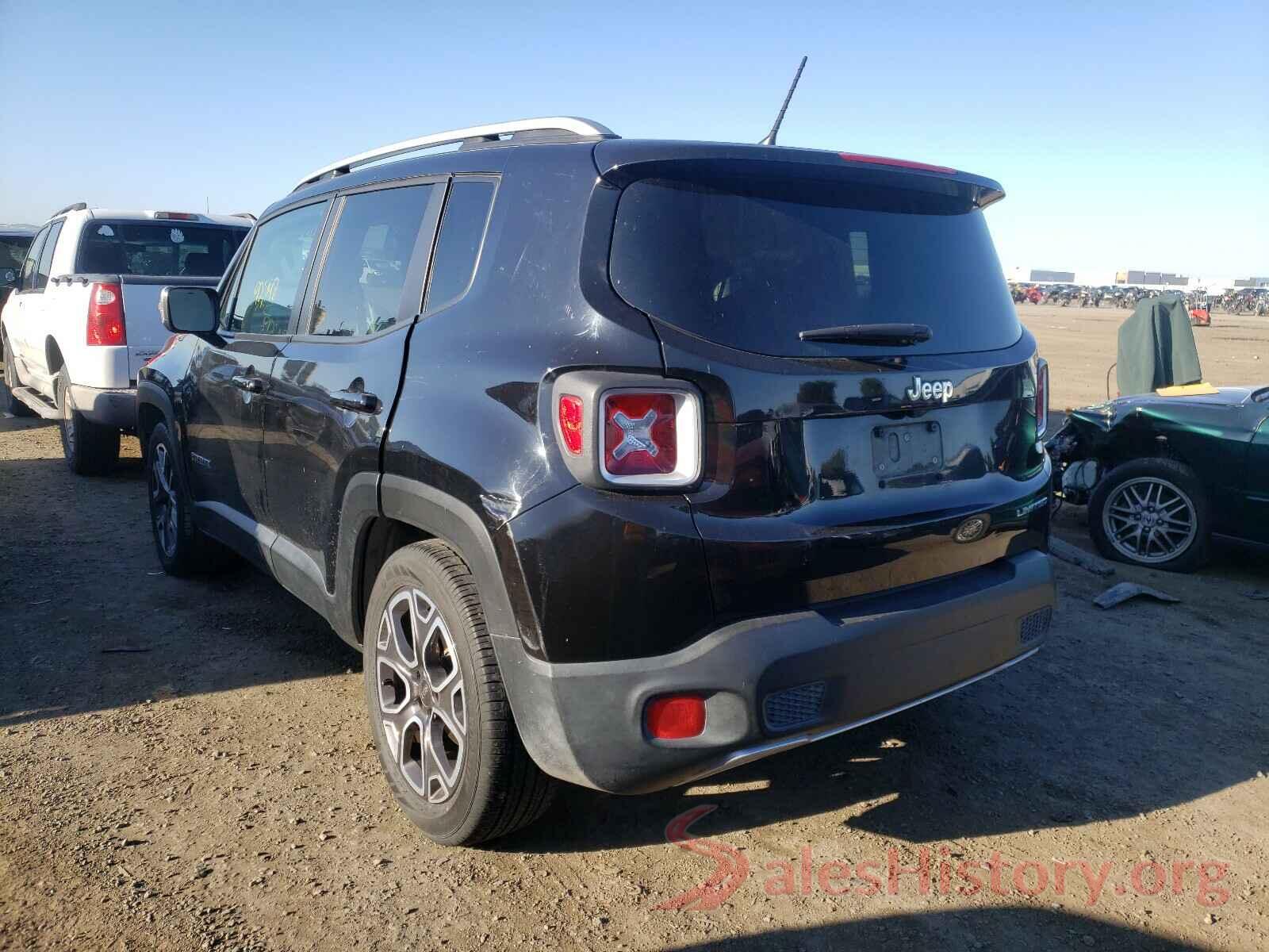 ZACCJADT5GPC47829 2016 JEEP RENEGADE